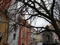 A view down Pikk Street inside the walled city.