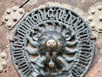 Entry door to the Great Guild Hall and Estonian History Museum