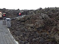 20170324 105151  Entrance to the Blue Lagoon is surrounded by lava rocks